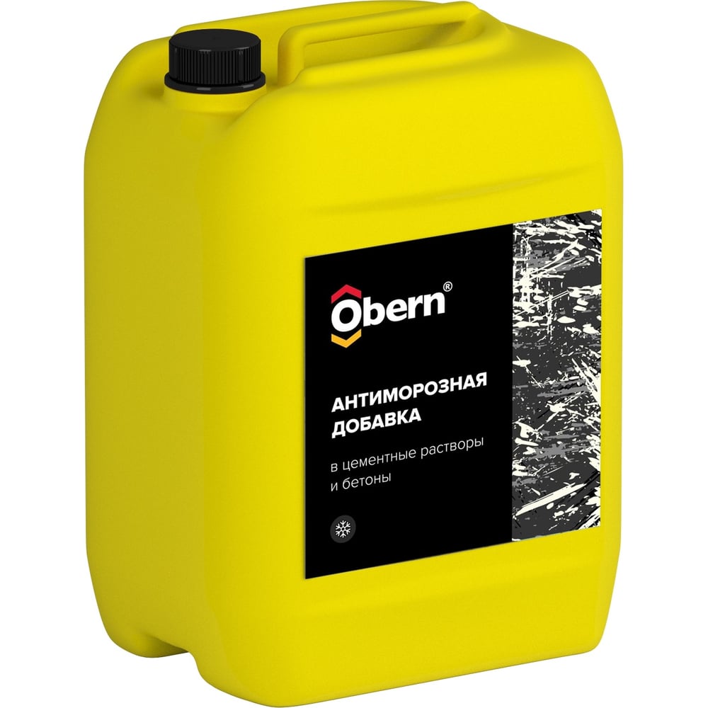 Изображение товара Противоморозная добавка Obern 10 кг для бетона морозостойкость водонепроницаемость