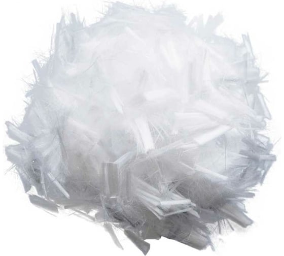 Изображение товара Фиброволокно полипропиленовое для наливных полов и стяжек Obern 12 мм 10 кг 21757