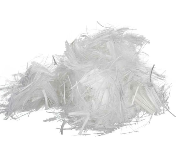 Изображение товара Фиброволокно полипропиленовое для кладочных и бетонных растворов Obern 18 мм 0,5 кг 20669