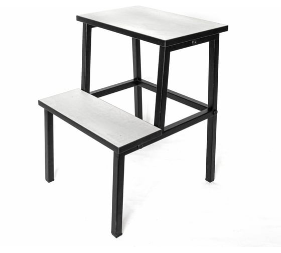 Изображение товара Табурет-стремянка Эвент Т-С 360х360х480 Белый бетон пайн