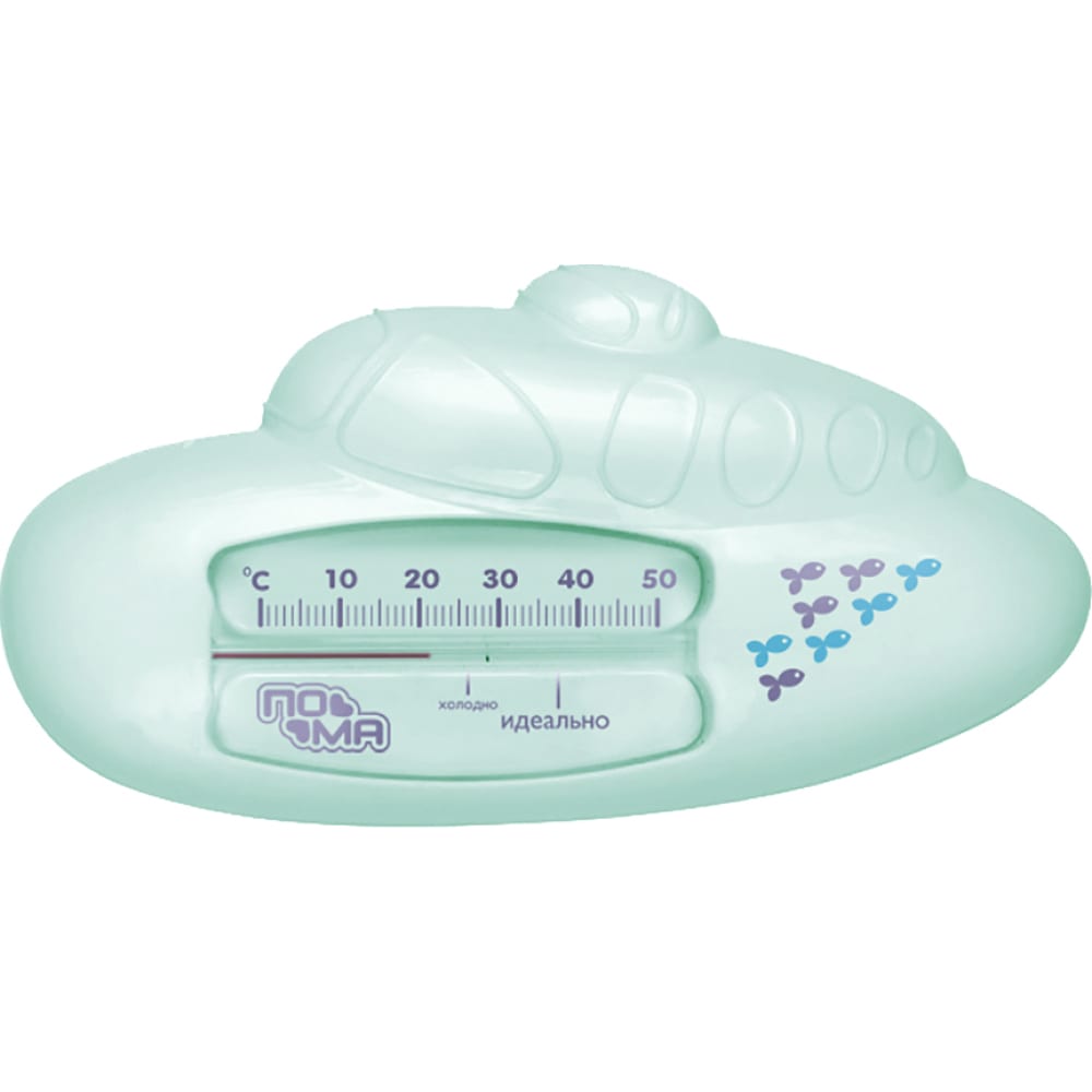 Индикатор температуры воды для ванны ПОМА современные простые квадратные часы для измерения температуры и влажности
