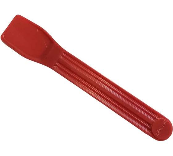 Изображение товара Плоская ложечка для мороженого ООО "Полимер-Фарм" 100 мм, красная 4687202683000