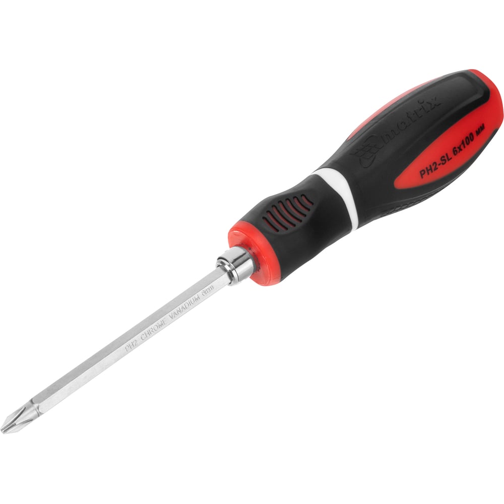 Комбинированная отвертка SL 6 Ph 2 CrV MATRIX MASTER 11580