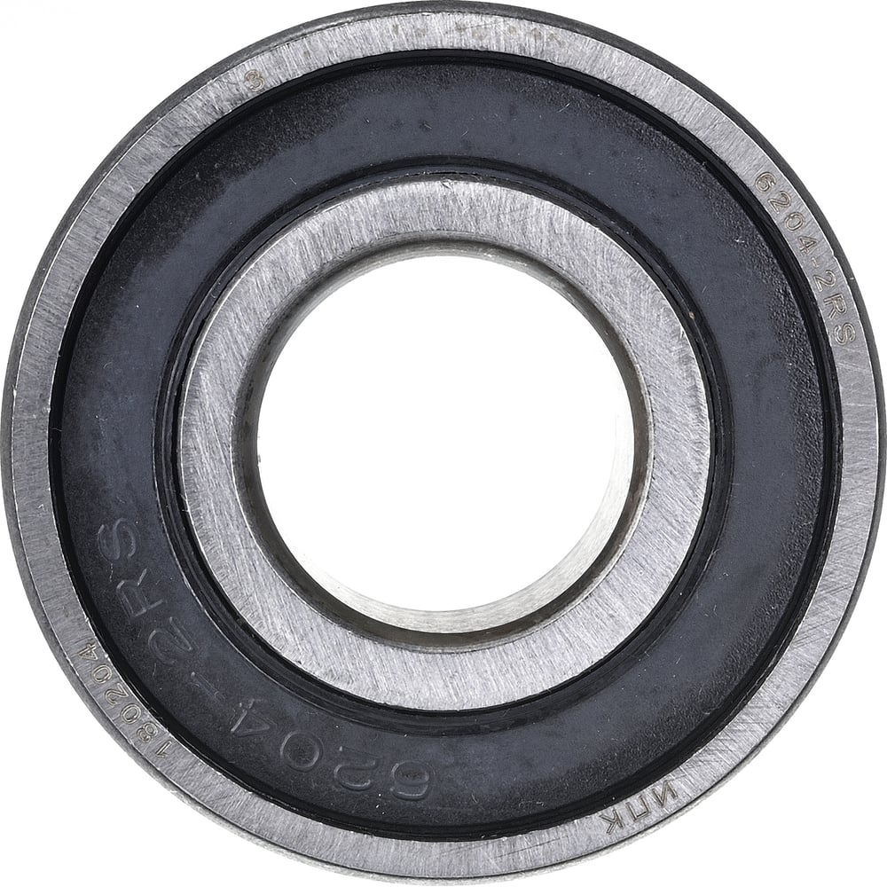 Изображение товара Подшипник ИПК 6204-2RS однорядный шариковый закрытый 20х47 мм