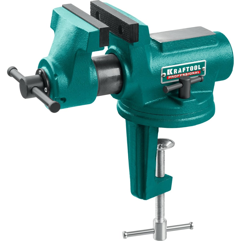 Изображение товара Универсальные мобильные тиски KRAFTOOL 100 мм в кейсе Expert 32710-100