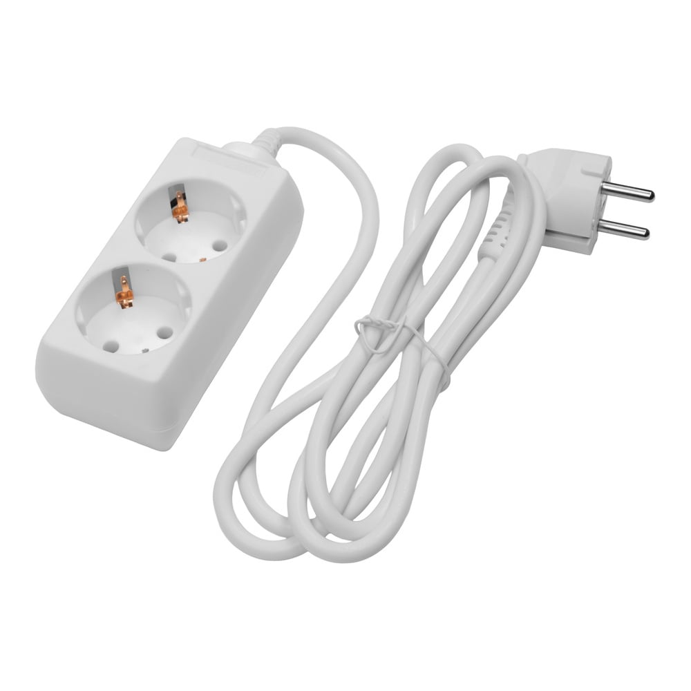 Изображение товара Бытовой удлинитель с заземлением Volsten S 2x1,5-Z, 9308