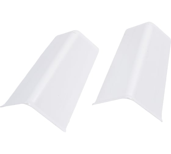 Изображение товара Наружный угол для плинтуса Волшебная палочка Home ПВХ, 70 мм, в упаковке 2 шт., 7001 УТ000075265