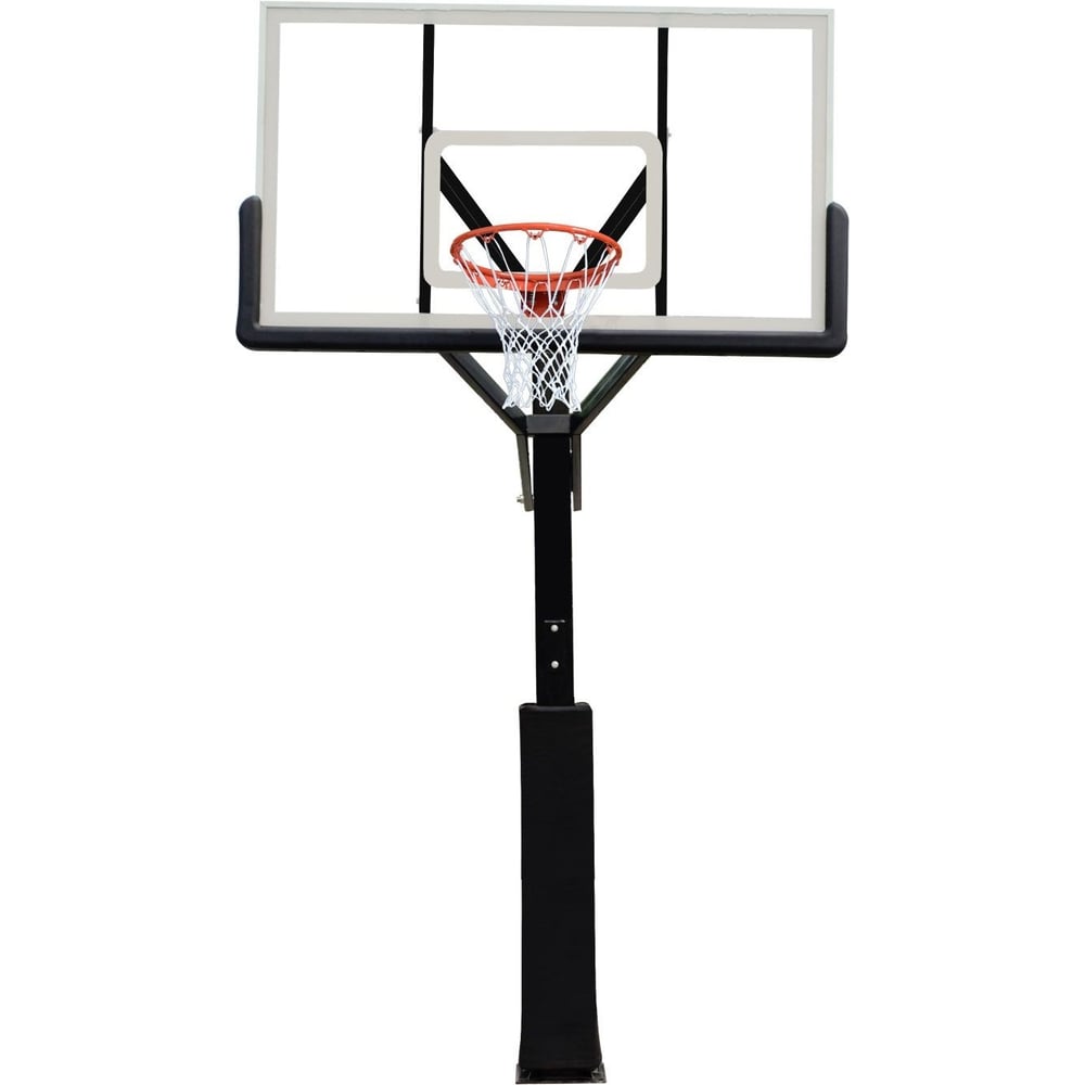 Изображение товара Баскетбольная стойка DFC ING72G стационарная напольная с закаленным стеклом