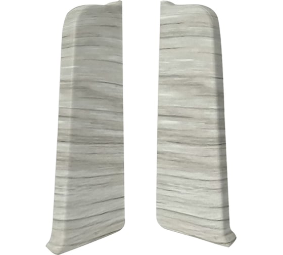 Изображение товара Заглушка для плинтуса Волшебная палочка Home ПВХ, 70 мм, в упаковке пара, 2 шт., 7012 УТ000075219