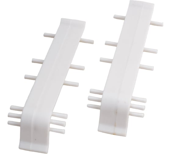 Изображение товара Соединитель для плинтуса Волшебная палочка Home ПВХ, 70 мм, в упаковке 2 шт., 7001 УТ000075227