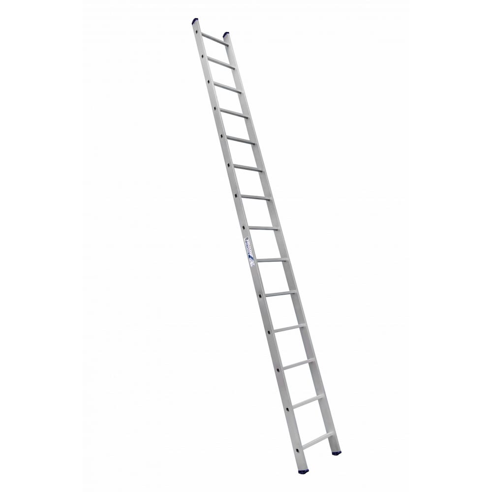 Односекционная алюминиевая лестница Алюмет - 6114