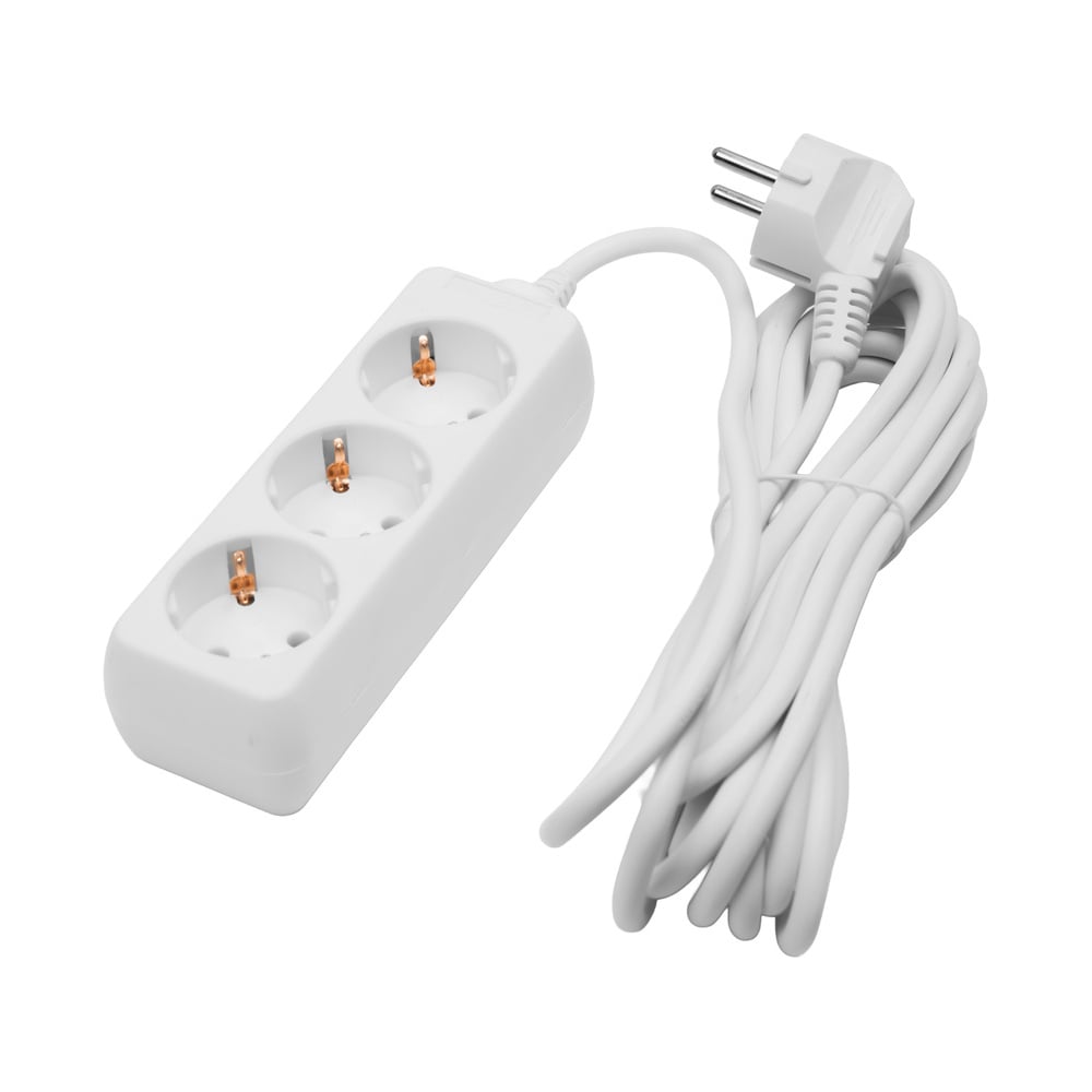 Изображение товара Бытовой удлинитель с заземлением Volsten S 3x5-Z, 9314