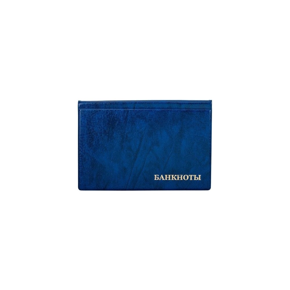 Изображение товара Альбом нумизмата для 24 бон Staff 125х185 мм, синий