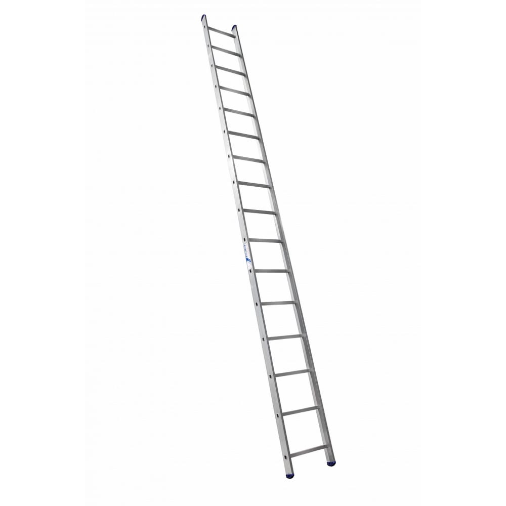 Односекционная алюминиевая лестница Алюмет - 6116