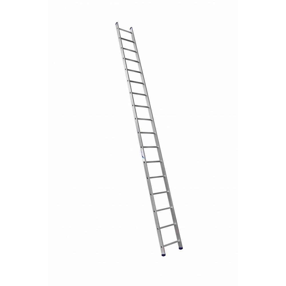 Односекционная алюминиевая лестница Алюмет - 6117
