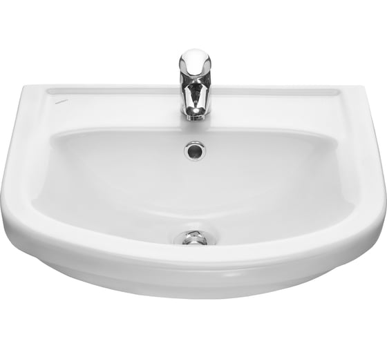 Изображение товара Раковина Santeri Акватон с переливом белый 1.3120.1.S00.11B.0 131201S0011B0