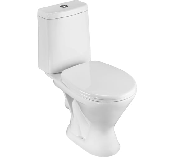 Изображение товара Унитаз-компакт Santeri Грация с горизонтальным выпуском 1.P210.3.S00.00B.F 1P2103S0000BF