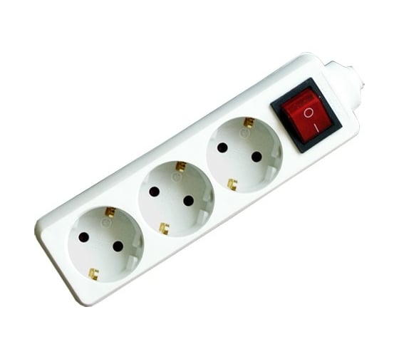 Изображение товара Бытовой удлинитель с выключателем Volsten S 3x3-ZDV, 9328