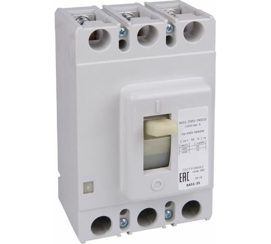 Изображение товара Автоматический выключатель ВТМ (S) ВА 51-35М1 340010 100А 1000 ВТМ00041908