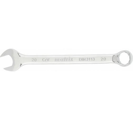 Изображение товара Комбинированный ключ 20 мм CrV MATRIX 15164
