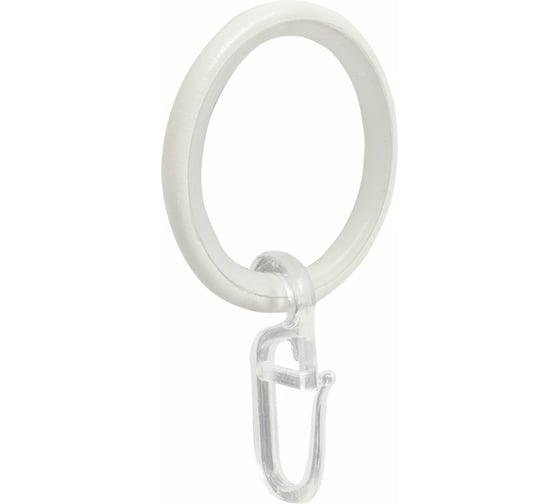 Изображение товара Кольцо с пластиковой вставкой Arttex белый, D28 А0000003431