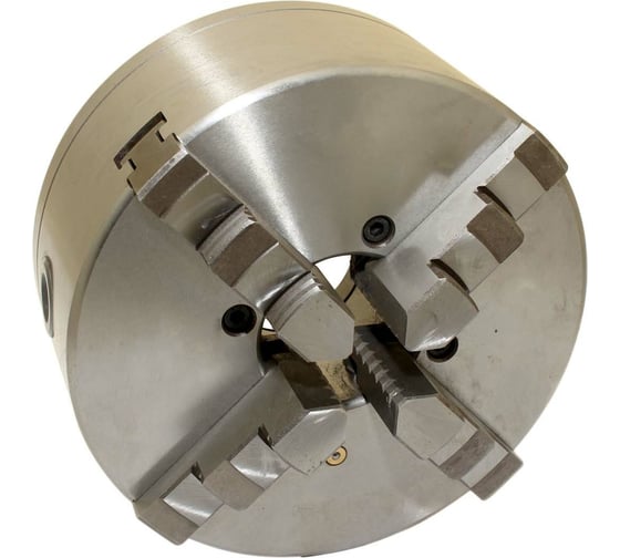 Изображение товара Патрон токарный 200 мм 4-х кулачковый, К12, конус 6, с креплением, аналог Гродно 7100-0033 CNIC 49949