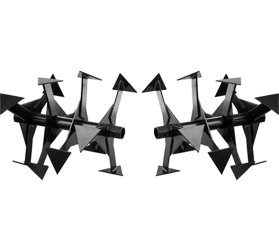 Изображение товара Фрезы гусиные лапки ЗУБР Ф-2 HEX 32, 2 шт для мотоблоков 707108-2