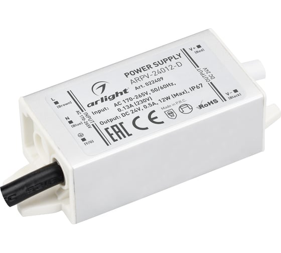 Изображение товара Блок питания Arlight ARPV-24012-D 022409