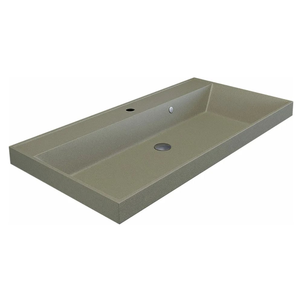 Кварцевая раковина для ванной комнаты uperwood мойка кухонная кварцевая ulgran quartz prima 780 780х500 мм 05 бетон