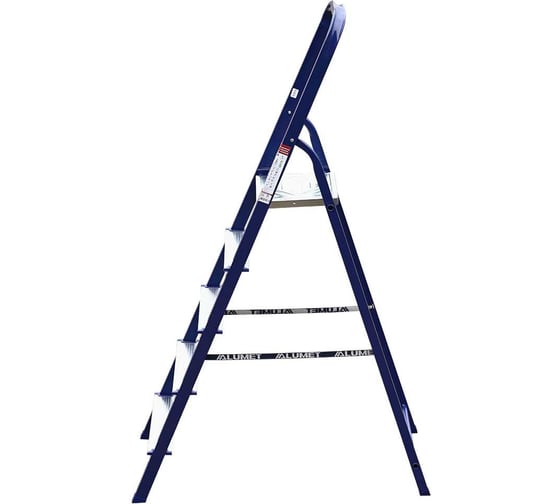 Изображение товара Стальная стремянка Алюмет 5 ступеней. Серия M8405