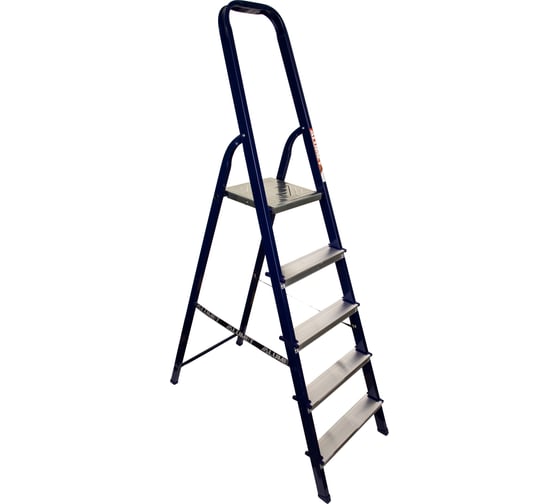 Изображение товара Стальная стремянка Алюмет 5 ступеней. Серия M8405