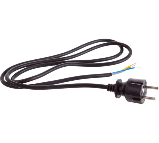 Изображение товара Сетевой кабель с прямой евровилкой Volsten S-LR2A, Bl, 9345