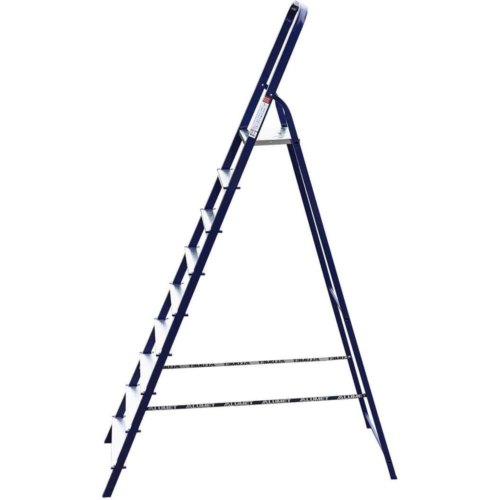 Изображение товара Стальная стремянка Алюмет 9 ступеней. Серия М8409