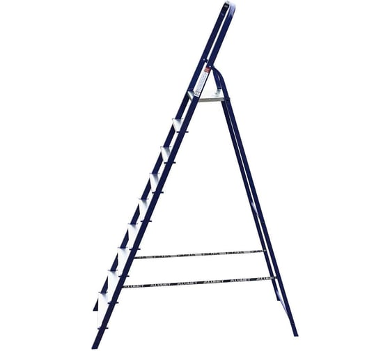 Изображение товара Стальная стремянка Алюмет 9 ступеней. Серия М8409