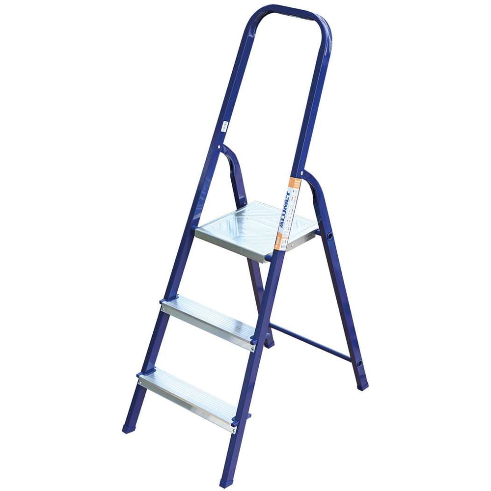 Изображение товара Стальная стремянка Алюмет облегченная 3 ступени. Серия M8303