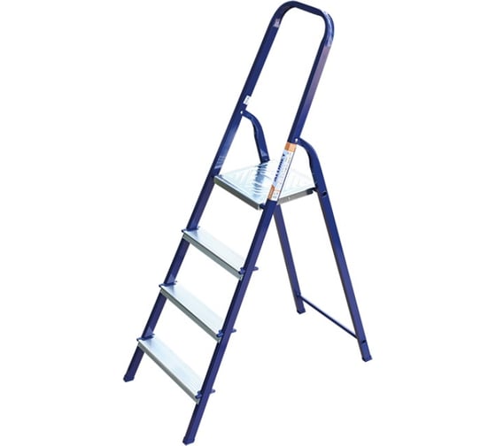 Изображение товара Стальная стремянка Алюмет облегченная 4 ступени. Серия M8304