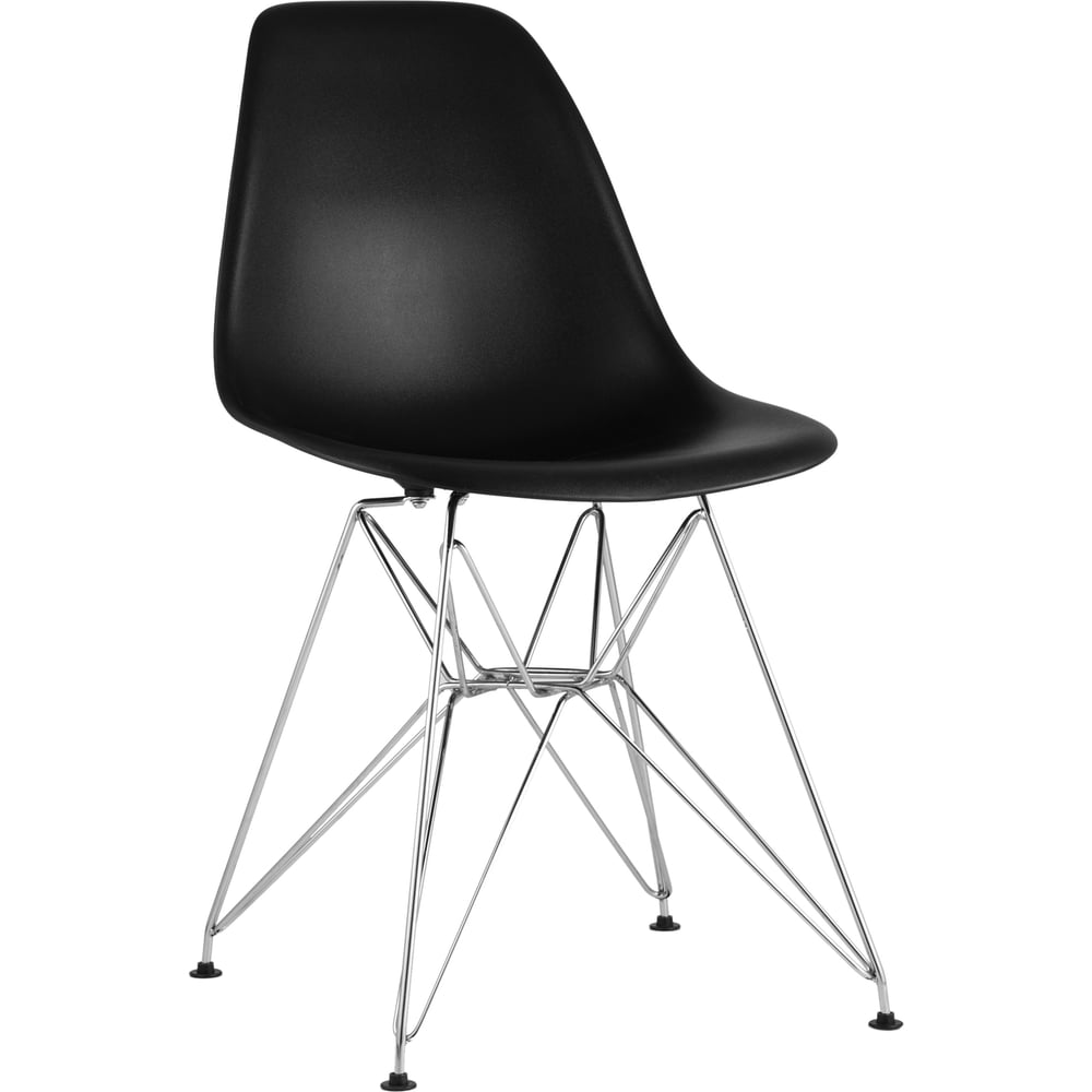 Изображение товара Стул Груп EAMES DSR NEW черный - современный и удобный офисный или домашний стул