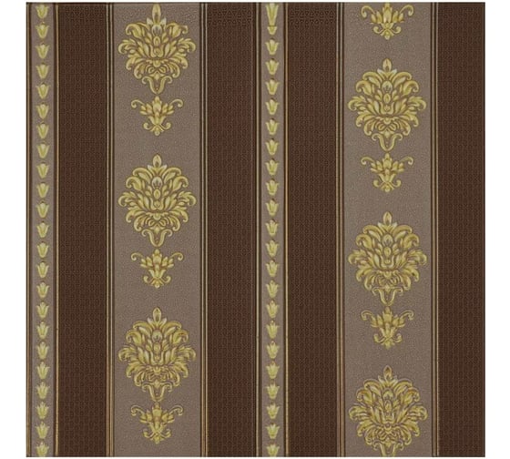 Изображение товара Мягкая самоклеящаяся 3D панель LAKO Барокко (комплект 5 шт.; коричневый; 70x70 см) LKD-5-1044