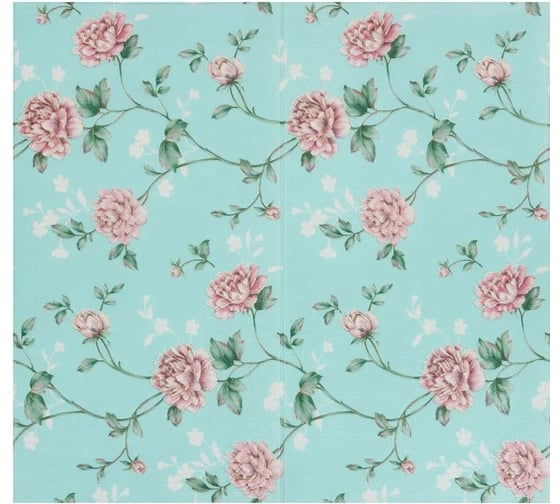 Изображение товара Мягкая самоклеящаяся 3D панель LAKO Барокко (комплект 5 шт.; светло-голубой; 70x70 см) LKD-5-10424