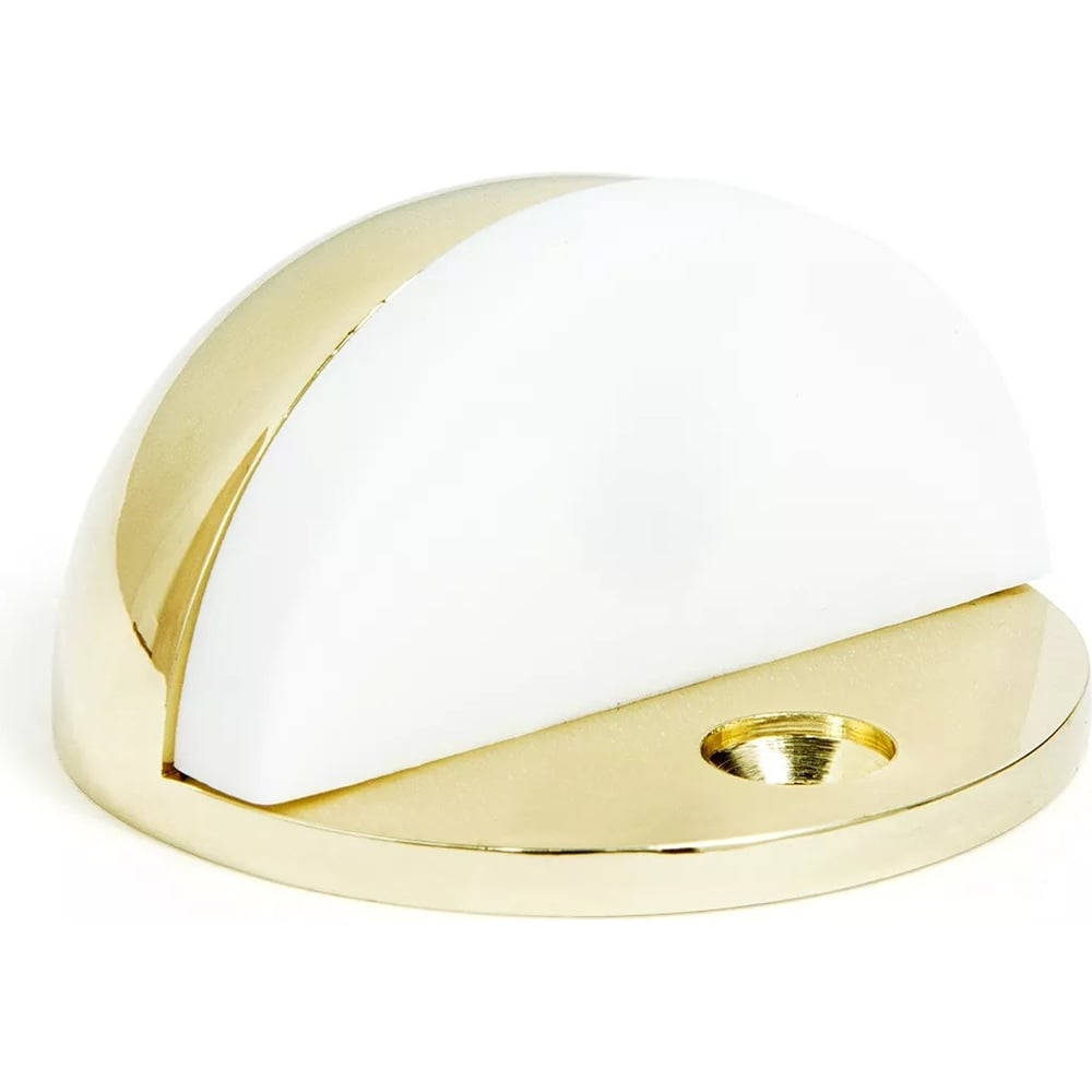 Изображение товара Ограничитель двери Palladium 03 РВ латунь напольный гальваника