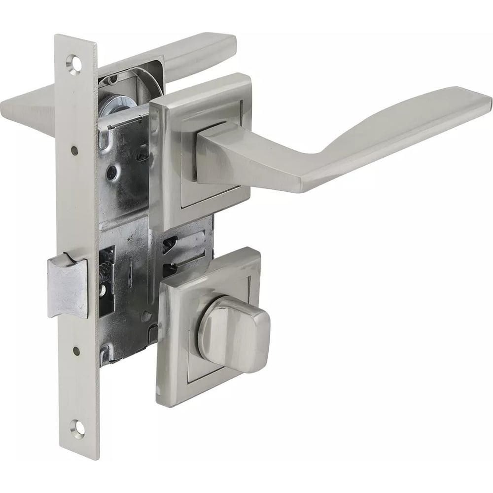 Изображение товара Комплект для двери Palladium SET 21 L 170 BK SN межкомнатный уличный