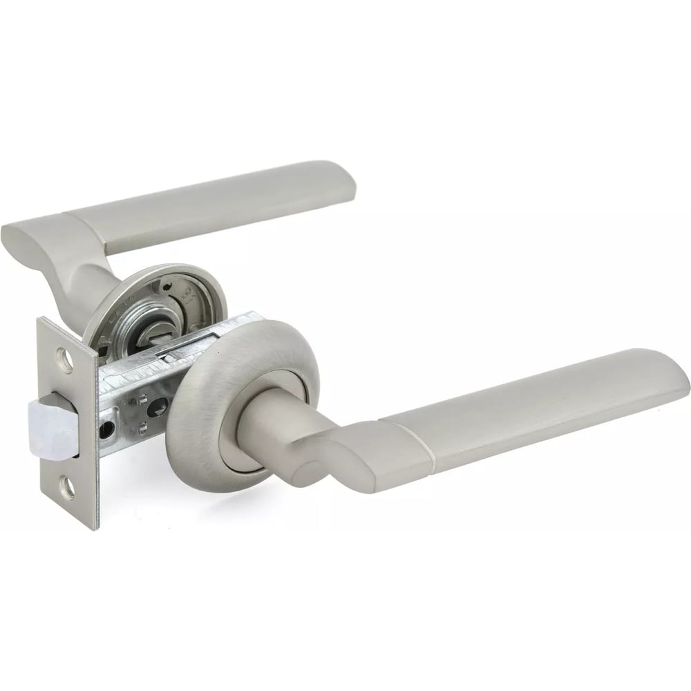 Изображение товара Комплект для двери Palladium FZ SET 19L 100 GF с ручками и защелкой для межкомнатных дверей