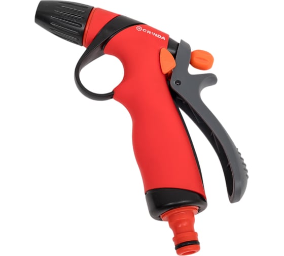 Изображение товара Пистолет-распылитель Grinda пластиковый регулируемый, покрытие TPR 8-427181_z01