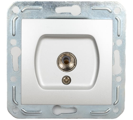 Изображение товара Одноместная TV-розетка Volsten V01-15-T11-M Magenta Argento, 10025