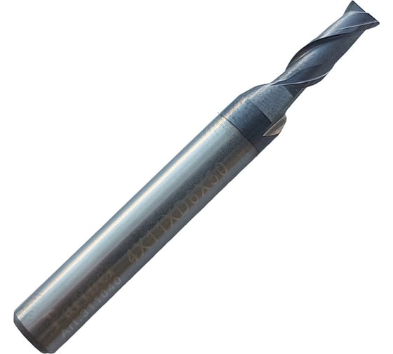 Изображение товара Фреза концевая твердосплавная универсальная до 45 НRC Серия 311 (4х11х50 мм; 2-х перая; AlTiN; хв-к 6 мм) Partner 311040