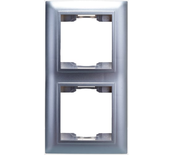 Изображение товара Двухместная рамка  Volsten V01-25-A21-M  Argento Violet, 10098