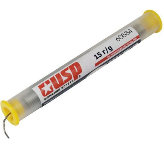 Изображение товара Припой 30/70, 15 г Usp 60584*