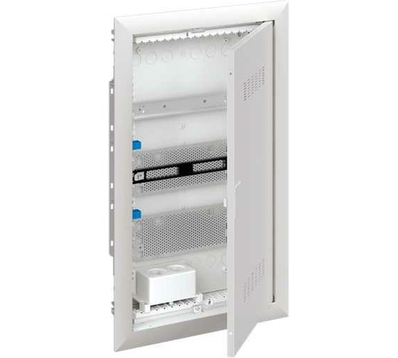 Изображение товара Мультимедийный шкаф с дверью ABB с вентиляционными отверстиями и DIN-рейкой UK630MV (3 ряда) 2CPX031391R9999