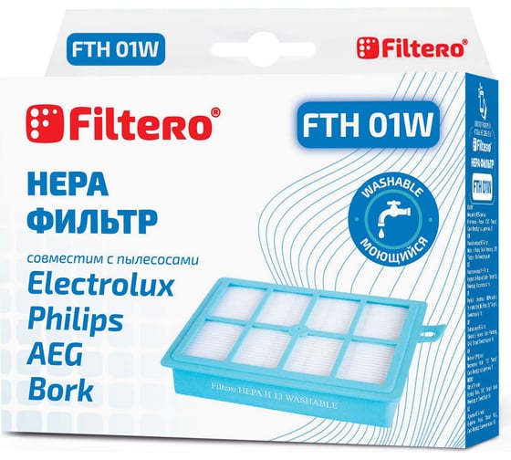 Изображение товара HEPA фильтр FTH 01 W для ELECTROLUX FILTERO 05796