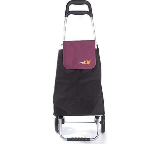 Изображение товара Сумка-тележка Joy Home CARGO, черно-фиолетовая 10269